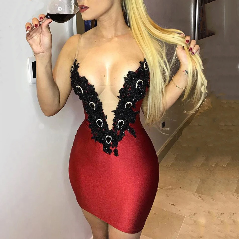 Alta-Qualidade-Sexy-V-Neck-Patchwork-Rayon-Vestido-Bandage-2019-Celebridade-Designer-De-Moda-Vestido-de (2)