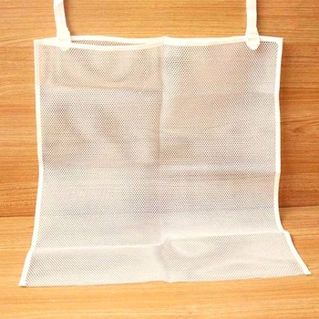 

Hanging Bag Home Supplies Closet Organizer Mesh Pocket Wear Resistant Underwear Wardrobe Clothes Storage Crib Side Polyester