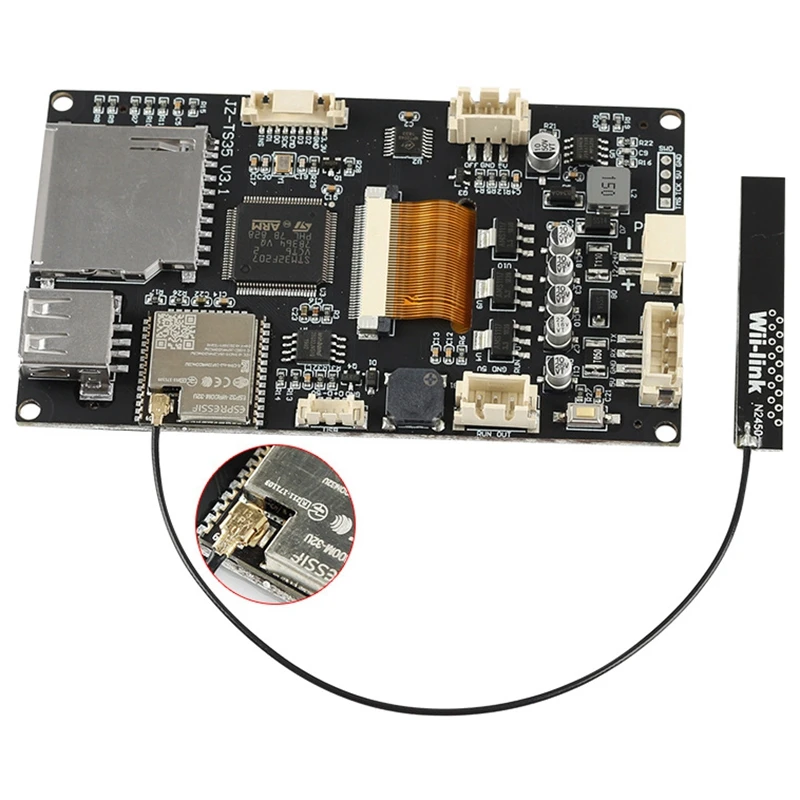 Материнская плата для 3D-принтера F5 V1.1+ 3,5 дюймов Wifi цветной сенсорный экран 9 языков вместо базы Mks