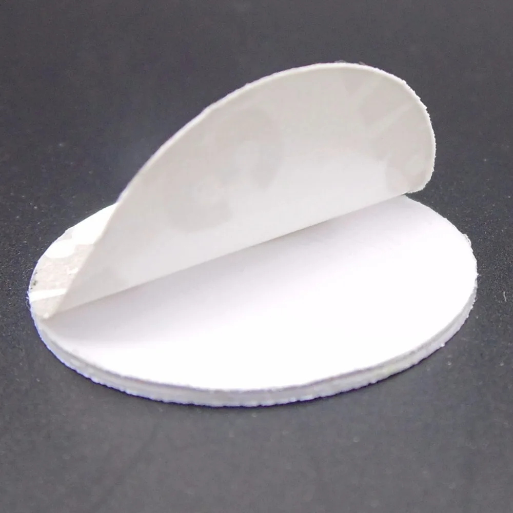 10PCS/LOT) 13.56Mhz NFC 25MM Sticker Adhesive Coin Cards 3M Tags Ntag213(Compatible 203) PVC Waterproof For All NFC Phones