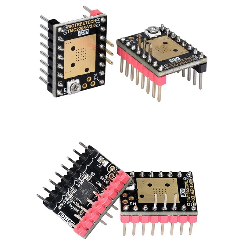 Tmc2208 V3.0 шаговый двигатель бесшумный драйвер StepStick части 3D-принтера Reprap Tmc2130 костюм Skr Mks Gen Ramps 1,4