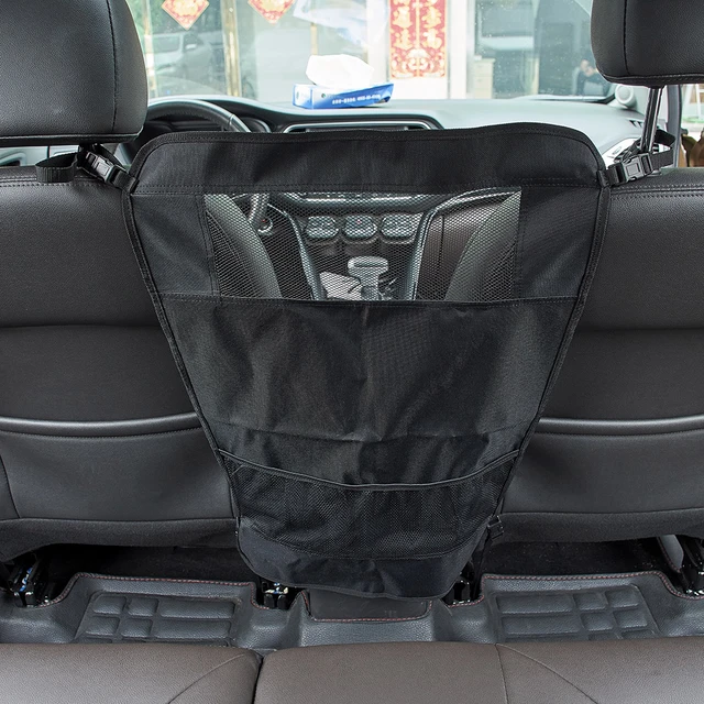 Pet Dog Back Seat Barrier Car Safety Protection Net Storage Bag