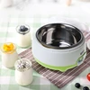 220V 1L Automatic Yogurt Maker Machine with 3pcs 100ml Yogurt Containers Glass Jars DIY Kitchen Appliance High Quality 3