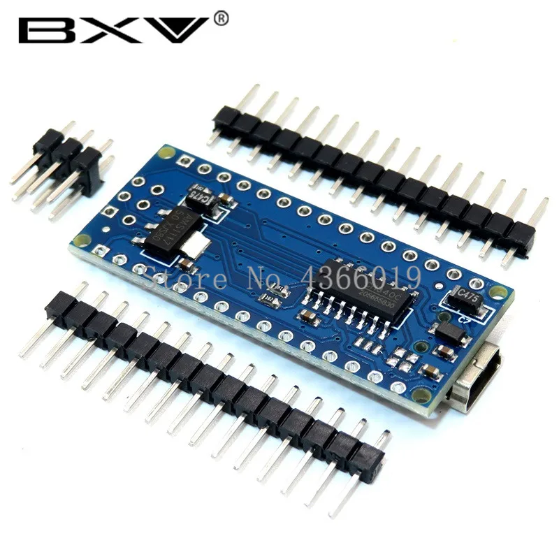 Nano Mini USB с Загрузчиком совместимый Nano 3,0 контроллер Arduino CH340 USB драйвер 16 МГц Nano v3.0 ATMEGA328P
