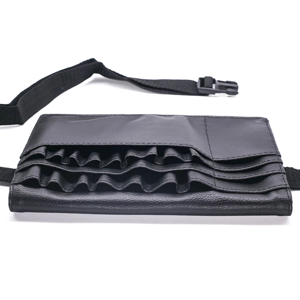 

20 Pockets Organizer Professional Artist Waist Storage Display Waterproof Cosmetic Tool Makeup Brush Bag Synthetic PU With Belt