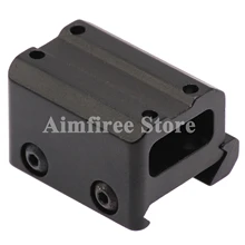 Тактический красный точечный оптический прицел крепление для Trijicon MRO красный точечный прицел подходит 21 мм рельсы аксессуары для охоты