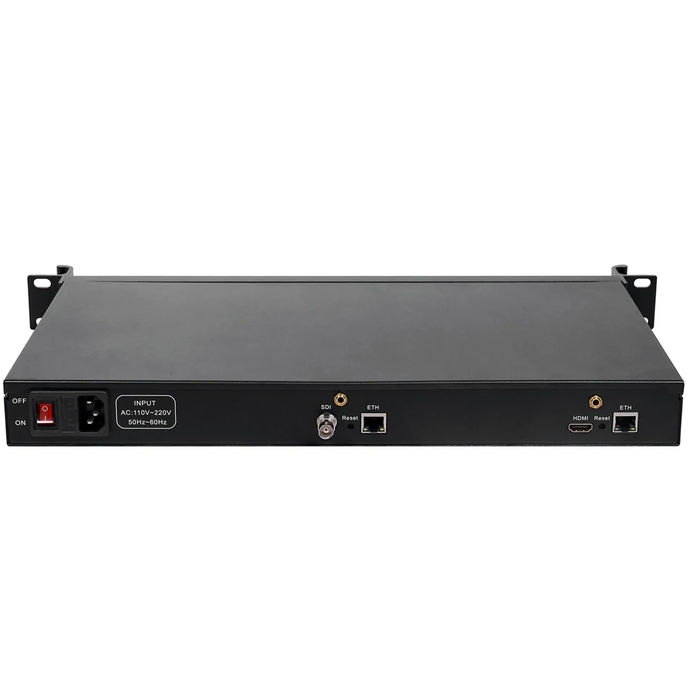 1U стойка HDMI SDI IP видео кодер HD к RTSP RTMP HLS RTMPS UDP ONVIF H.264 H.265|Теле- и радиовещательное