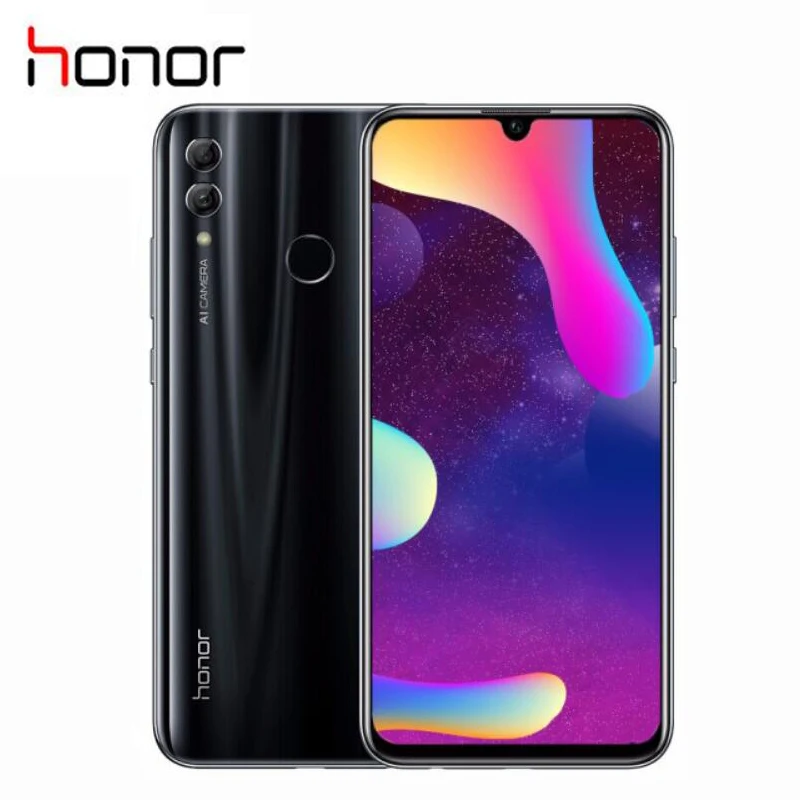 Оригинальный Смартфон Honor 10 lite с глобальной прошивкой 4 Гб ОЗУ 64 ПЗУ экран 6 21 дюйма