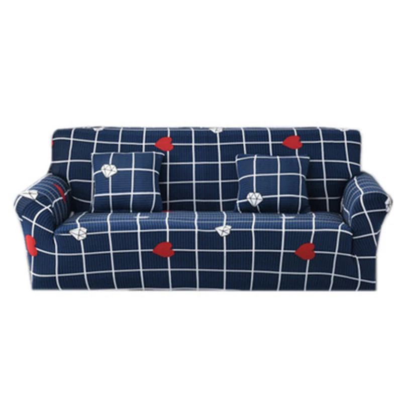 Современный минималистичный эластичный чехол для дивана все включено сплошной