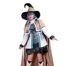 

Anime Mushoku Tensei jobless Reincarnation Costume Roxy Migurdia Cosplay Costumes Migurdia Greyrat Cosplay Womens Wizard Robe