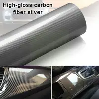 6D Carbon Fiber Vinyl Wrap Film Car Wrapping Folie Konsole Motorrad Computer Haut Abdeckung Telefon Laptop O9T7