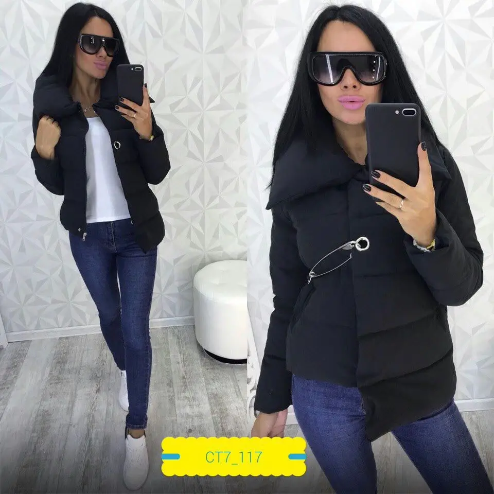 

2018 Autumn New Style Irregular Brooch Cotton-padded Clothes AliExpress EBay