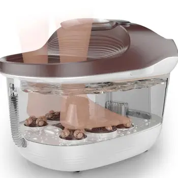 

Automatic Foot Massager Electric Heating Bubble Bath To Wash The Feet Household Calf Double Thermostatic Pedicure Machine