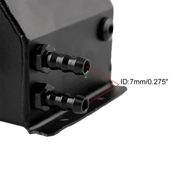 

Engine Car Oil tank Catch Can 1L Aluminum Black Anodized Aluminum Parts