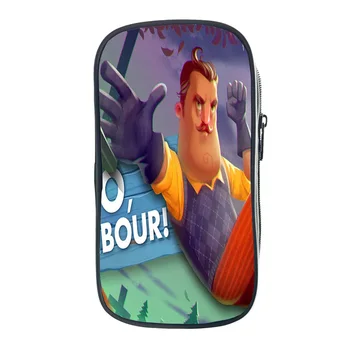 

Hot Sale Stationery Bag Hello Neighbor Children Boys Girls Pencil Bag Fashion New Quality Pencil Bag Fashion Pencil Case