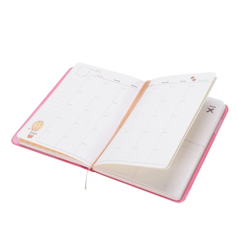Кролик модель блокнот кожа дневник Planbook(розовый