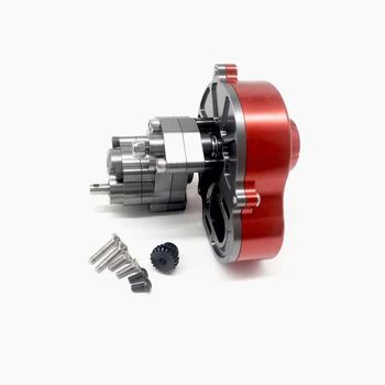 

Metal Sealed Transmission Gearbox Transmission Box for 1:10 AXIAL SCX10 Climbing Car - Titanium Color