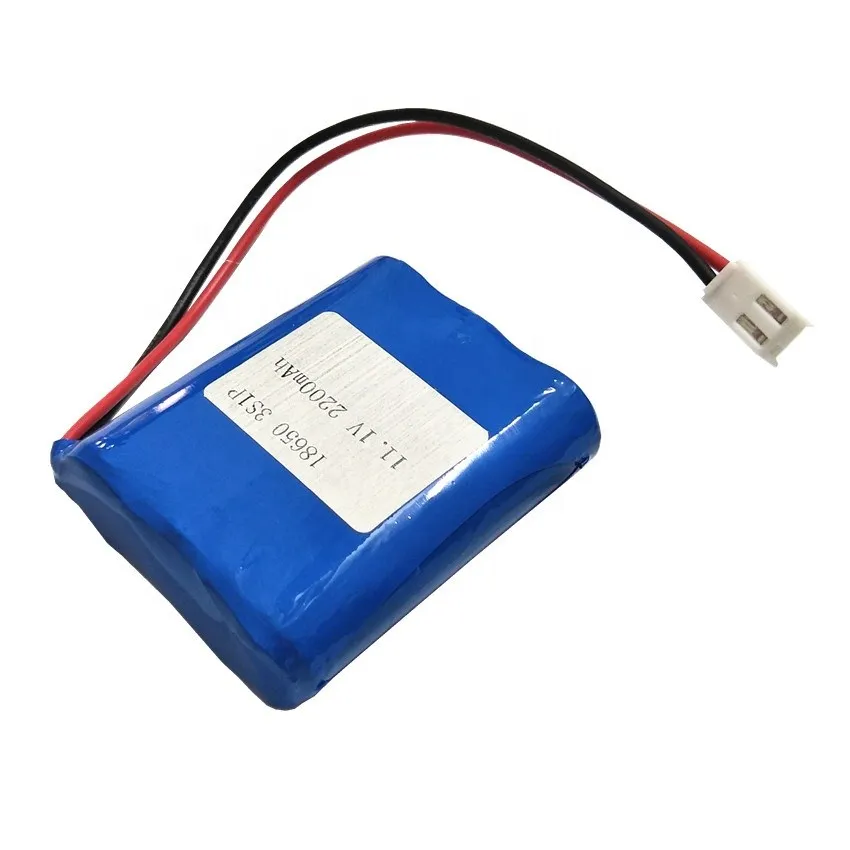 11 1 V 2200mAh 3S1P 18650 перезаряжаемая литий ионная батарея с печатной платой и
