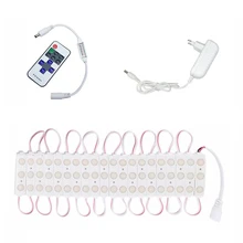 60 светодиодный Светодиодный модуль DC12V макияж свет гардероб Кухня Счетчик светодиоды для зеркал с 11Key пульт дистанционного управления/диммер и адаптер питания