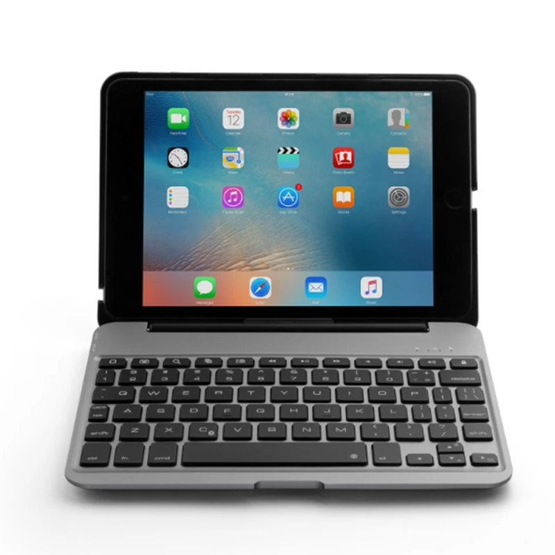 Цветная клавиатура F04 С Подсветкой Bluetooth для iPad Mini 4 чехол раскладушка из