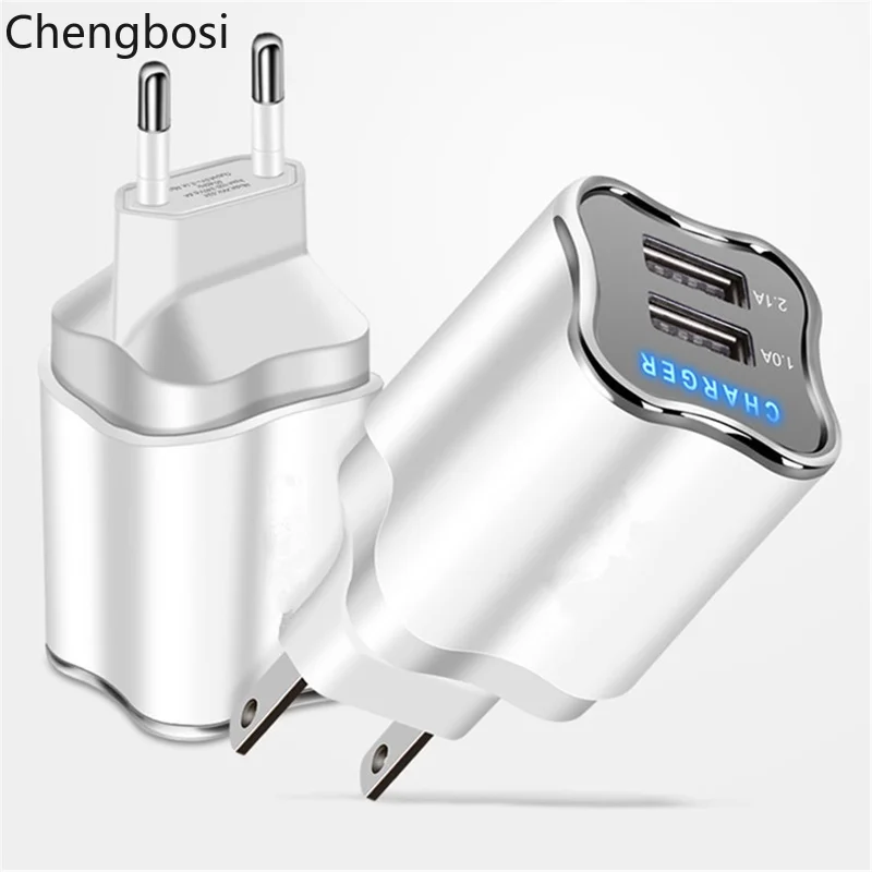 Мобильный телефон зарядное устройство 5V 1A /2A USB для путешествий портативный