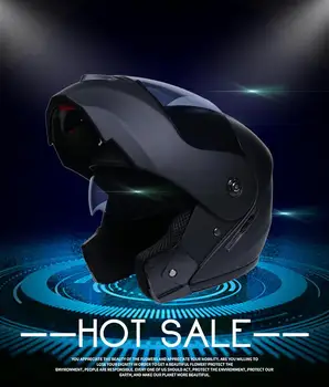 

New Racing Helmet with Cap for Modular Helmet with Double Lens Motocycle Full Face Helmet Safe Helmets Safety