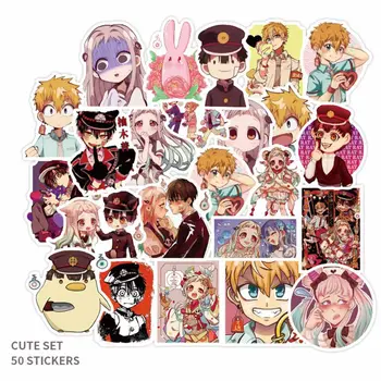 

50Pcs Anime Toilet-Bound Hanako Kun Anime Sticker Scrapbooking Stickers For Laptop Suitcase Scrapbook Stickers Decoration Props