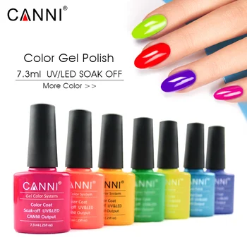 

CANNI UV Gel Polish 240 Colors Hot Manicure Nail Art Salon VENALISA Varnish Design Soak off Enamel LED Nail Polish Gel Lacquer