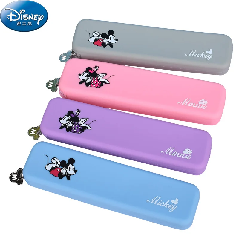 

Disney cute simple pencil case Mickey Minnie Fresh Student School Supplies Children's pencil case soft pencil pouch