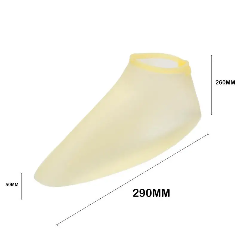 Пара мягкие силиконовые чехлы для обуви многоразовые волосы салон красоты стрижка грязеотталкивающая обувь покрытие парикмахерские инструменты для укладки волос - Цвет: Цвет: желтый