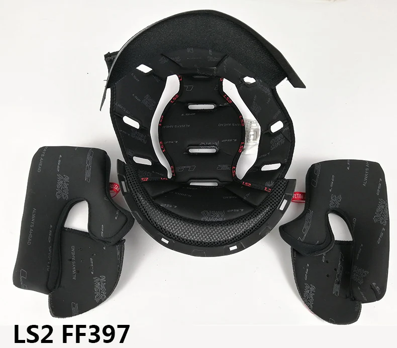 LS2 FF352 полностью закрывающая лицо подкладка для мотоциклетного шлема съемная и