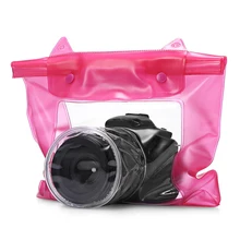 Универсальный водонепроницаемый корпус камеры DSLR SLR камера Подводный хранения сухой мешок прозрачная сумка из ПВХ