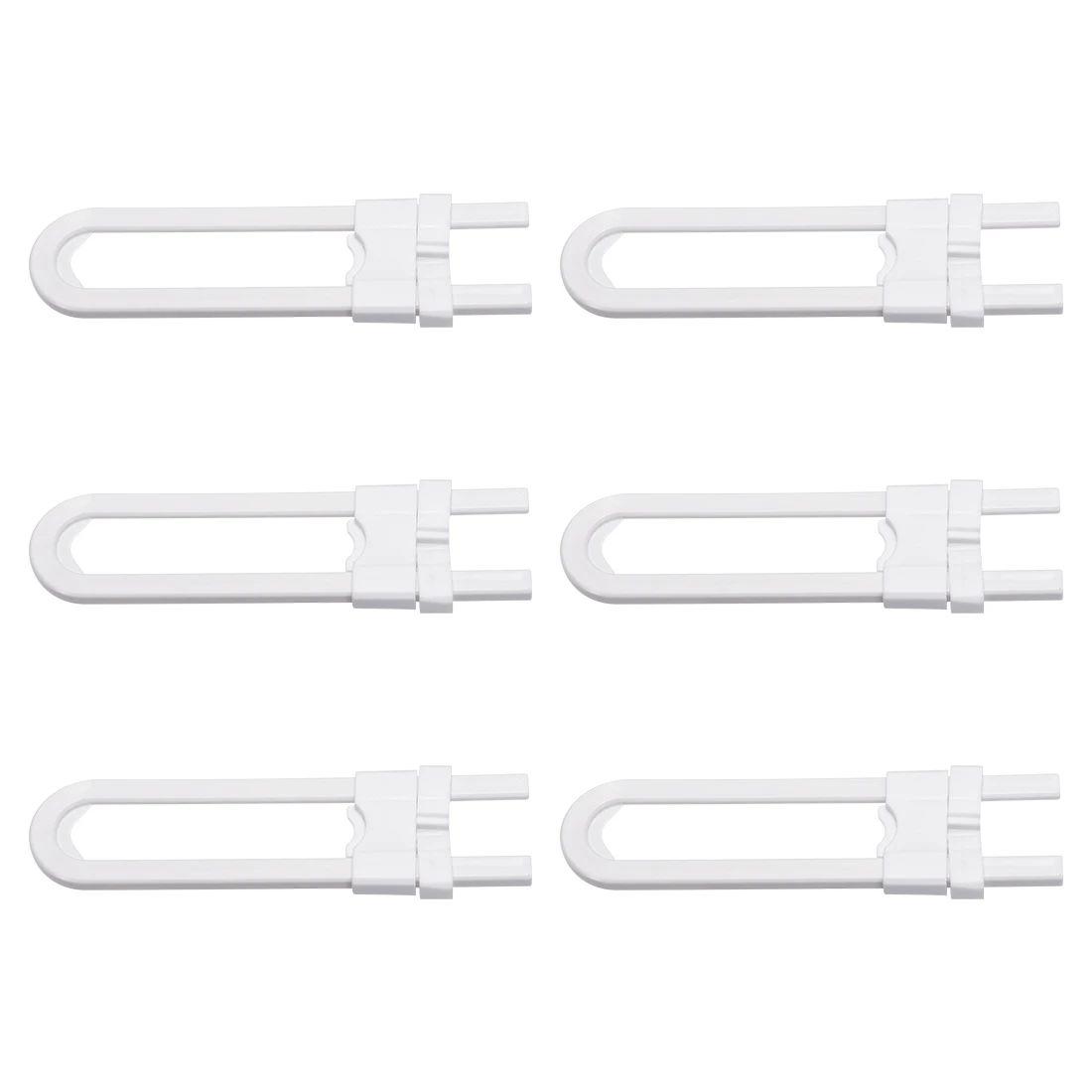 Uxcell 6 Pcs U Shape Cabinet Lock Pitch 125mm Childproof Cabinet Latch Multi Use Latches Cabinet Locks Aliexpress