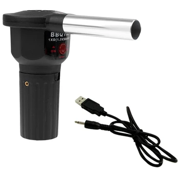 

Oven Blower 5V With Usb Cable Dc Grill Blower (5V) Outdoor Barbecue Outdoor Camping Tableware Supplies Barbecue Hair Dryer