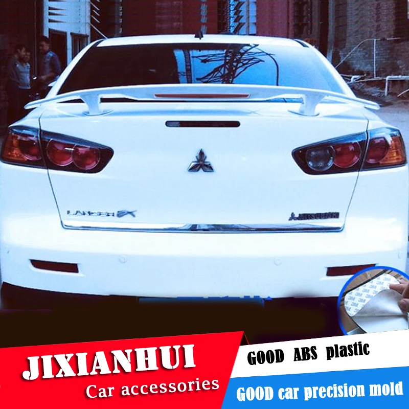 Спойлер для Mitsubishi Lancer LACCER 2006-2016 спойлер из АБС-пластика заднего крыла автомобиля