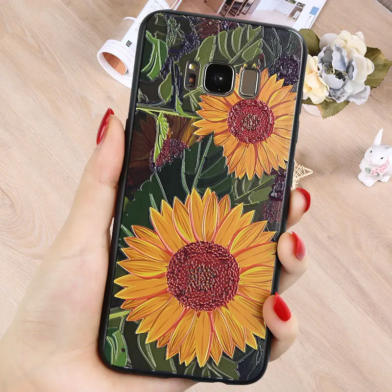 Роскошный Черный рельефный 3D чехол для samsung Galaxy S10 Lite S10e Plus 4G 5G матовый S8 S9 s10e s10| |