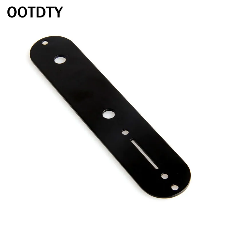 OOTDTY качество Топ Tele стиль электрогитара черный контрольная пластина для Telecaster гитары