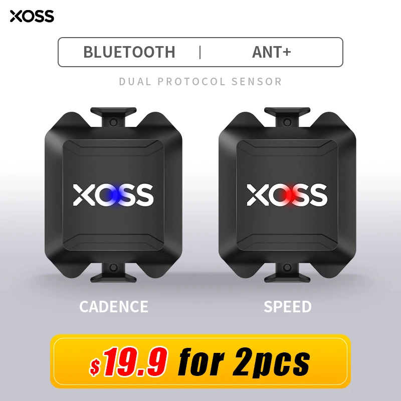 XOSS велосипедный компьютер Спидометр Датчик каденса ANT + Bluetooth дорожный велосипед