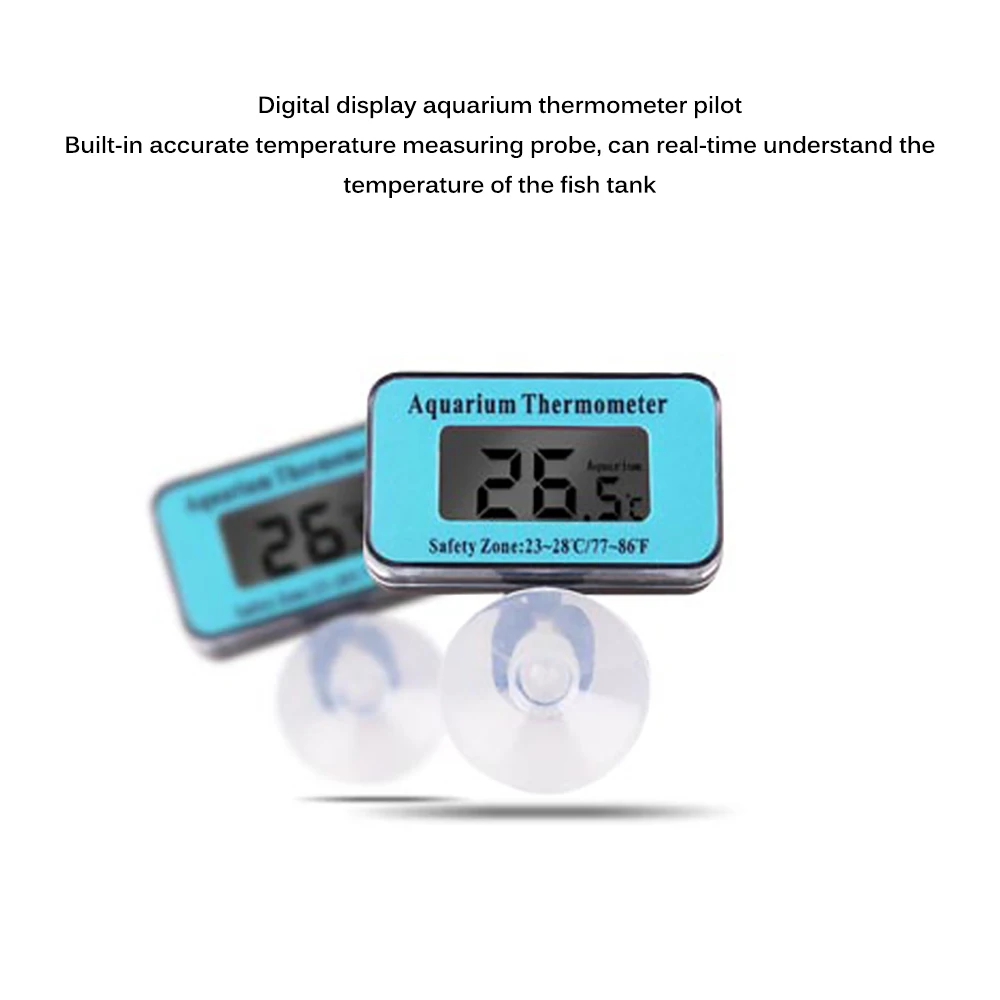 Цифровой электронный измеритель температуры аквариумный термометр погружной датчик температуры с присоской