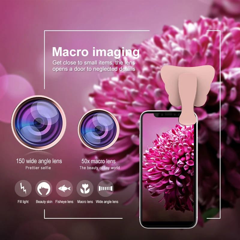 MAMEN USB зарядное устройство портативная вспышка светодиодный кольцевой