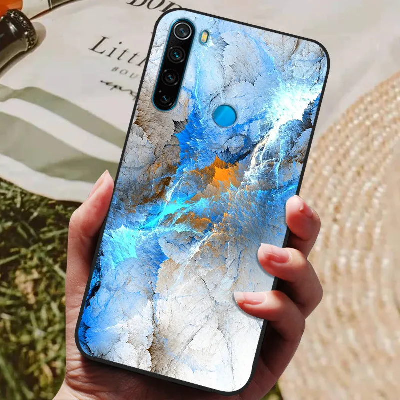 For Xiaomi Redmi Note 8 2021 / 8T Back Cover Silicone Phone Case For Redmi Note 8T Note8T 8 T Funda Note8 Pro Coque Bumper Shell wallet cases Cases & Covers