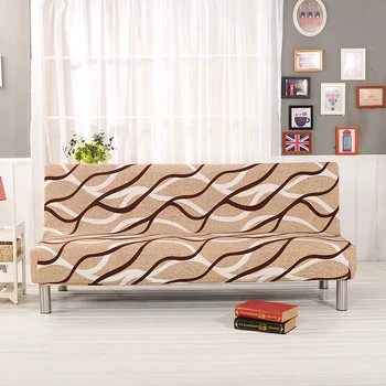 

Length 160-190cm Sofa Bed Cover Elastic Covers Folding Slipcover Stretch Covers Cheap Couch Covers For Banquet Hotel Home