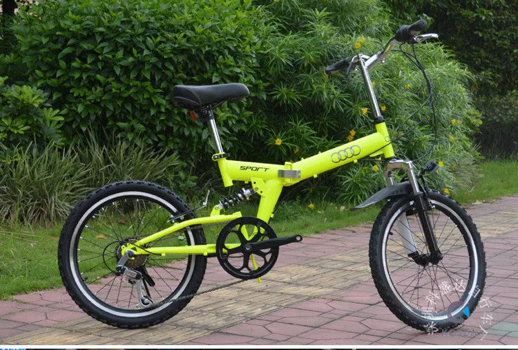 Perfect New X-Front Brand 20 inch Aluminum Alloy damping folding bike mountain bicycle downhill bmx bisiklet 20