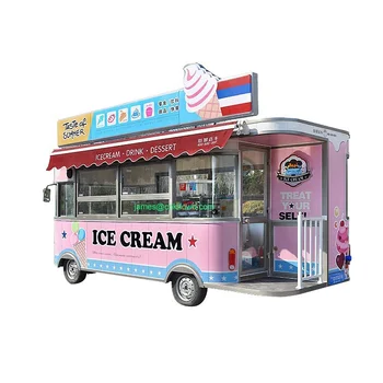 

RL-D35 mobile food truck Ice cream truck coffee car