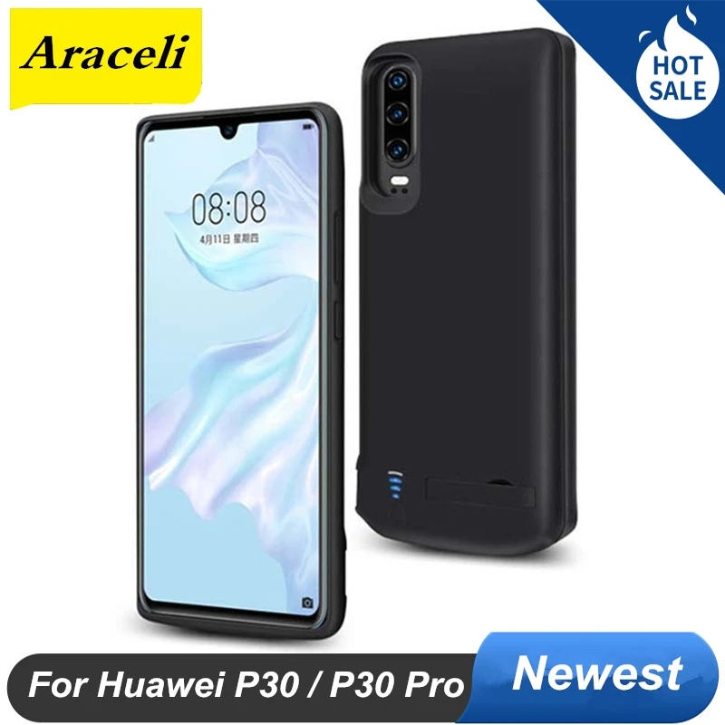 Для Huawei P30 Pro Чехол Аккумулятора Внешний чехол для зарядного устройства 5000 мАч