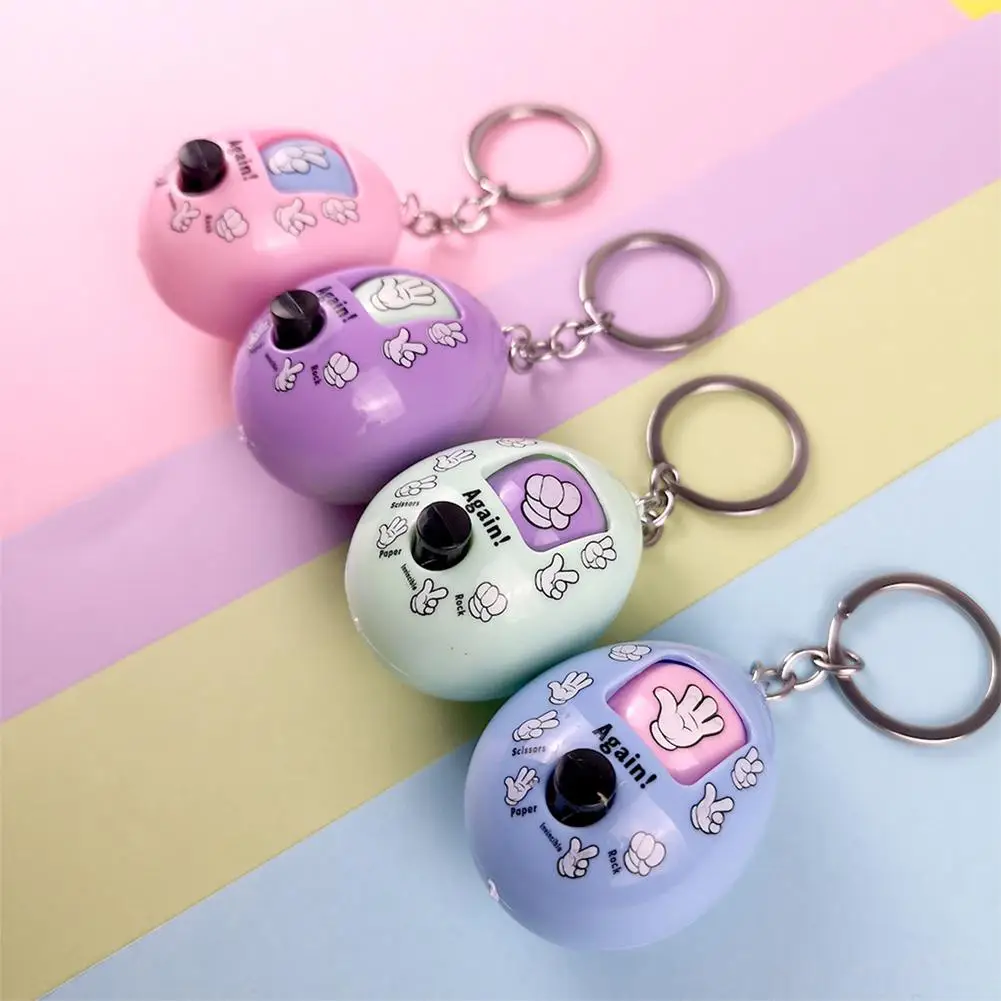 

1PC Cute Cartoon Capsule Toy Finger-guessing Game Stress Reliever Random Color