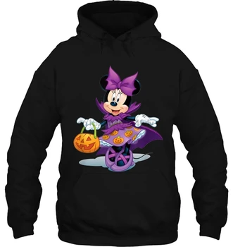 

Minnie Mouse Pumpkin Halloween Women Streetwear men women Hoodies Sweatshirts