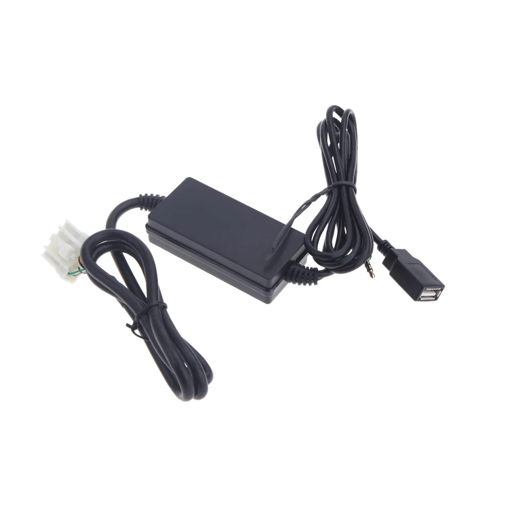 Горячий автомобильный Стиль 3 5 мм USB авто Aux в адаптер MP3 плеер кабель радио