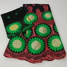 Африканская сухая кружевная ткань, высокое качество, хлопок, кружево, горячая Распродажа, швейцарская вуаль, кружевная ткань из Дубая, африканская ткань, 7 ярдов