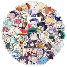 

10/30/50PCS Anime Genshin Graffiti Sticker Scrapbook Notebook Luggage Guitar Phone Toy PVC Waterproof Cartoon Sticker Wholesale